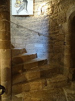 Chateau de Mauriac (28), Escalier à vis